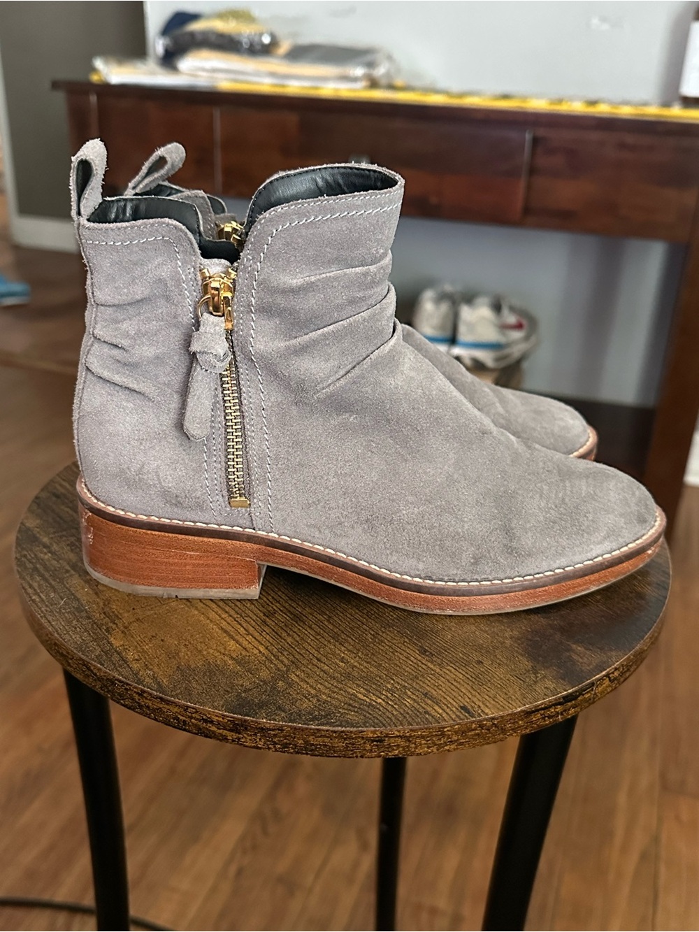 Cole Haan Suede Ankle Boots